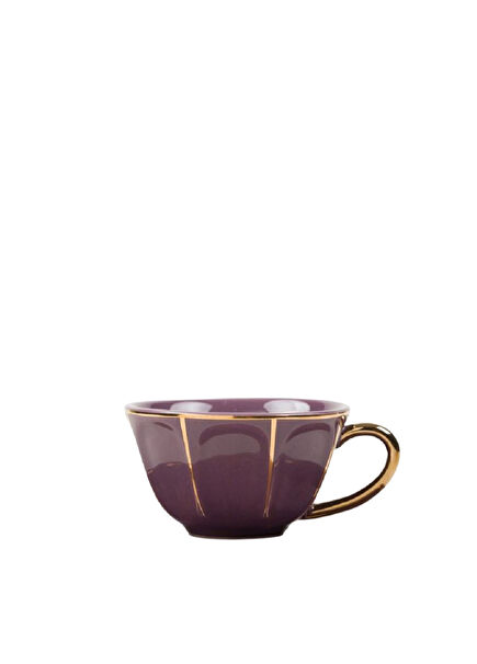 Porpora Dark Purple Ceramic Coffee Cup