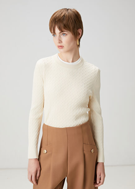 Ecru Sweater
