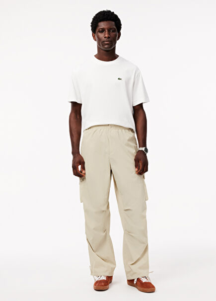Lacoste Men's Regular Fit Grey Cargo Pants