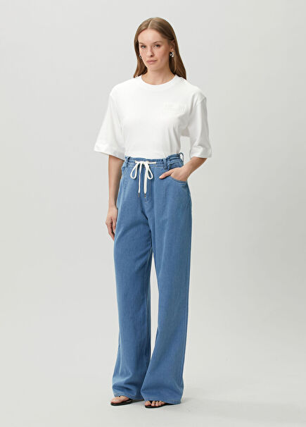 Nanny Blue Pants