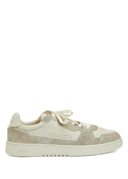 Bej Beyaz Erkek Deri Sneaker