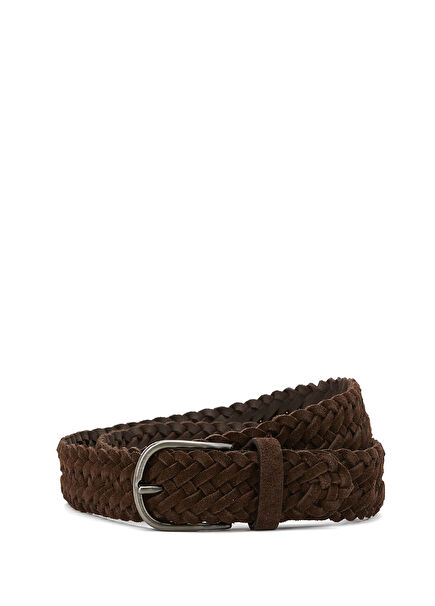 Brown Mens Leather Belt
