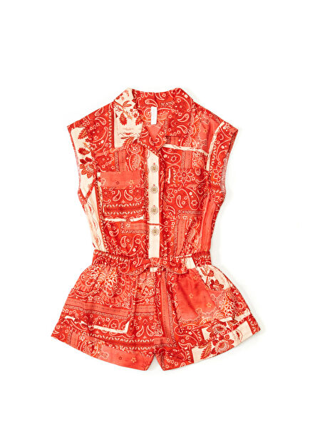 Lucky Red Girls Jumpsuit