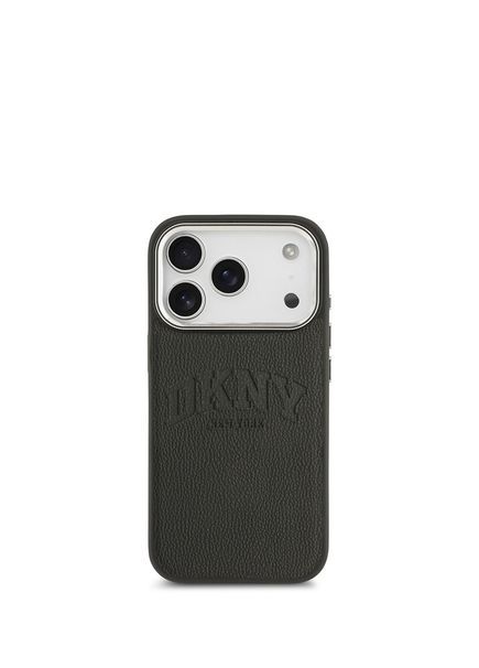 iPhone 17 Pro Embossed PU Leather MagSafe Compatible Phone Case