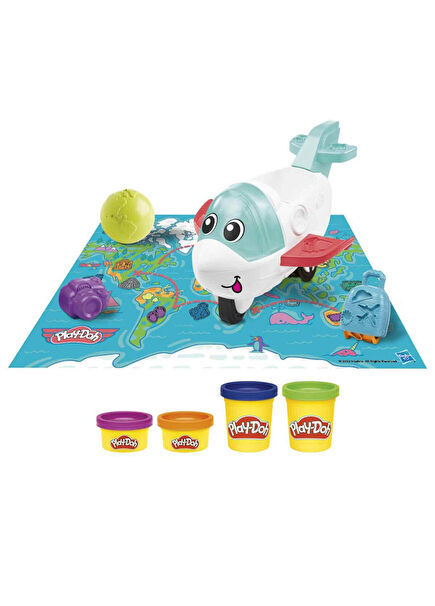 Starters Eğlenceli Uçak Oyun Hamuru Seti