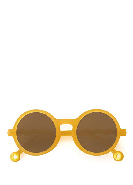 Classic Round Citrus Yellow 3-7 Yaş Unisex Çocuk Güneş Gözlüğü
