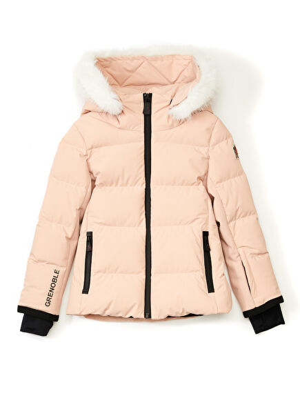 Pink Girls' Ski Jacket