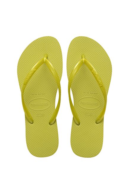Slim Light Green Women's Beach Slippers