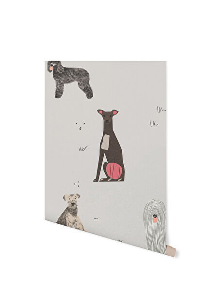 Dog Pals Max Çocuk Odası Duvar Kağıdı 100 x 100 cm
