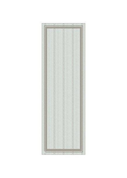 Monogram Patterned Crepe Silk Women's Shawl