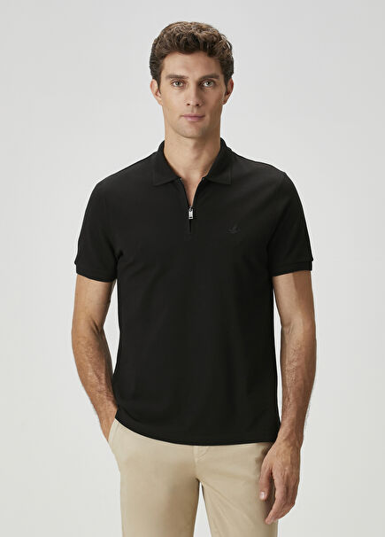 Black Polo T-Shirt