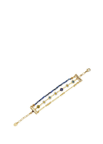 Daisy Nazar Lapis Women's Gold Plated Bracelet