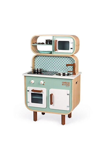 Çift Taraflı Ahşap 8 Parça Cooker Reverso