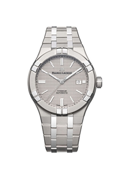 Aikon ML-AI6008TT032230-1 Metalik Gri Titanyum Erkek Kol Saati