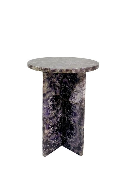 Amethyst Gummy Purple Side Table