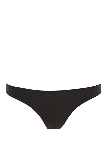 Nulu Dipped-Waist Siyah Tanga