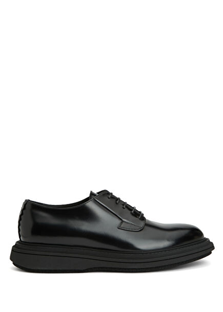 Victor 161V Black Men's Leather Shoes