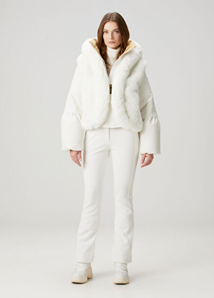Pippa Long White Ski Pants