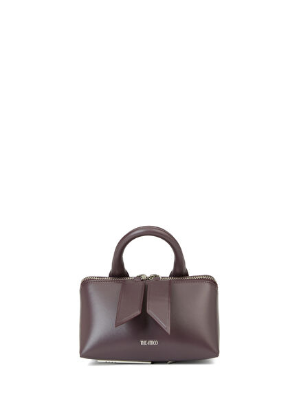 Burgundy Women's Leather Bag