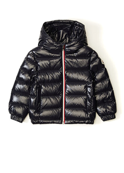 Lacivert Kapüşonlu Erkek Çocuk Ceket