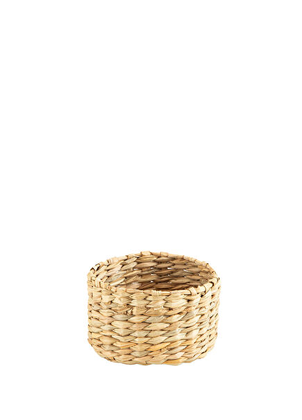 Gifto Natural Water Hyacinth Basket 16x10 cm