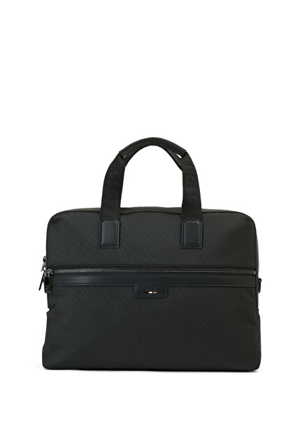 Rail Black Men's Briefcase