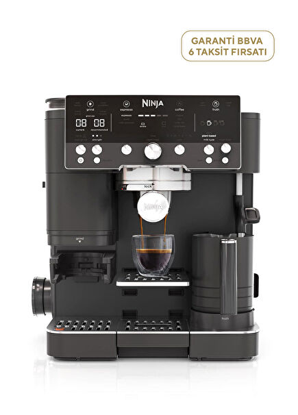 Luxe Café Premier Siyah Espresso Makinesi