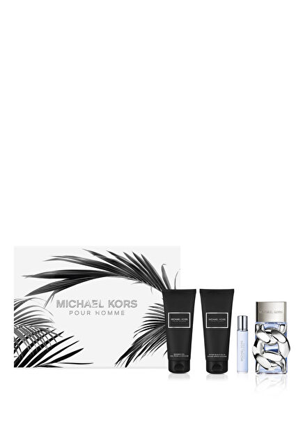 Pour Homme EDP 100 ml Parfüm + 100 ml Duş Jeli + 100 ml Traş Sonrası + Seyahat Boy 10 ml Erkek Parfüm Seti