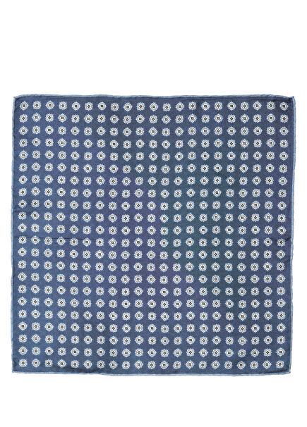 Navy Blue Silk Bag Handkerchief