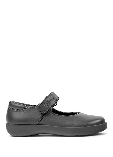 Spiral Black Kid's Ballerina