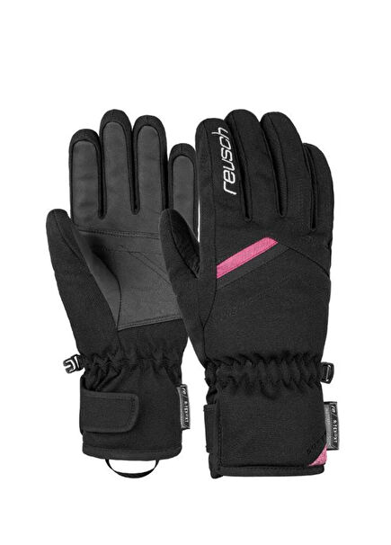 Coral R-Tex XT Siyah/Pembe Softshell Kadın Kayak Eldiveni 