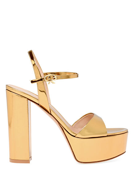 Marlena Gold Women's Leather Shoes