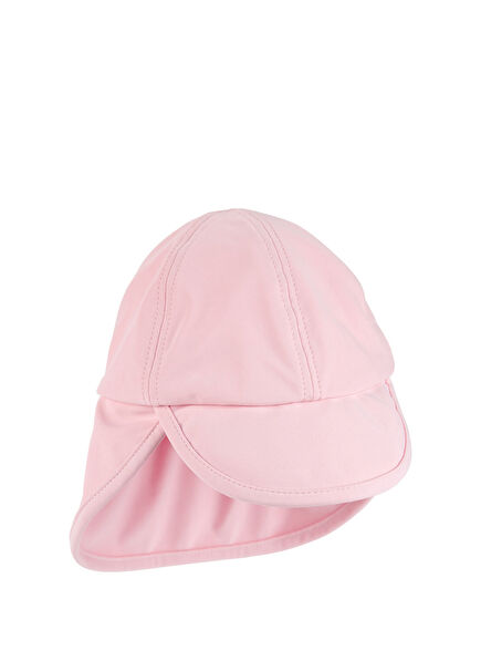 Pembe Kız Bebek Deniz Şapkası