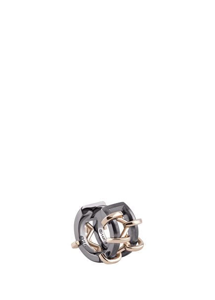 Tyre Men's Gold Earrings