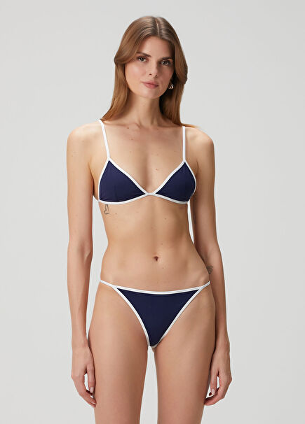 Kate Lacivert Bikini Üstü