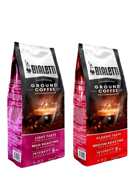 Delicato And Classico Ground Coffee 2 x 250 Gr 