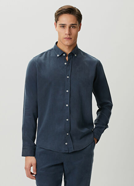 Navy Blue Shirt