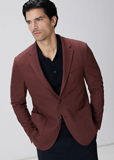 Tarçın Örme Ceket