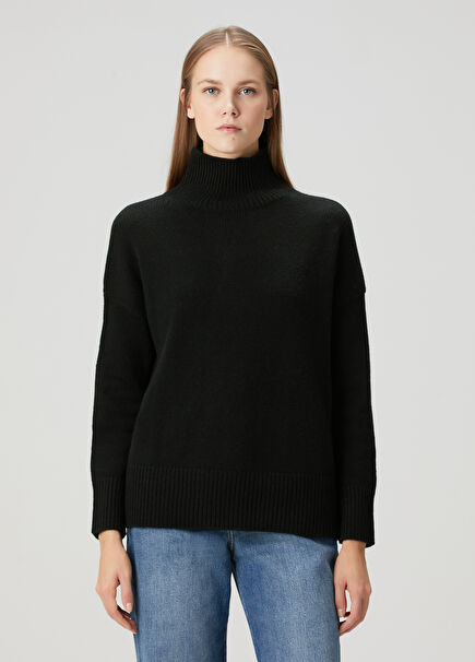 Ulla Black Oversize Cashmere Knitwear