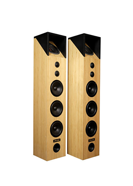 Elite Hi-Fi Stereo Bambu Dolby Atmos Kule Hoparlör 1400W