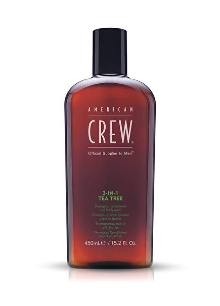 3İn1 Tea Tree Erkekler İçin Canlandırıcı Şampuan 450 ml