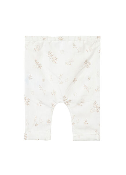 Desenli Uzun Paçalı Unisex Bebek Bloomer Pantolon
