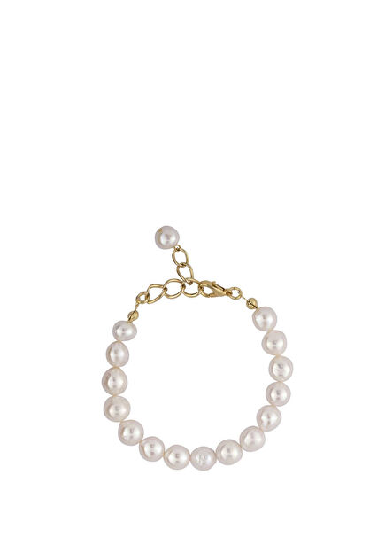 Lima Altın Kaplama Kadın İnci Bileklik