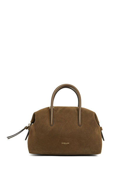 Stockholm Small Brown Women's Suede Bag