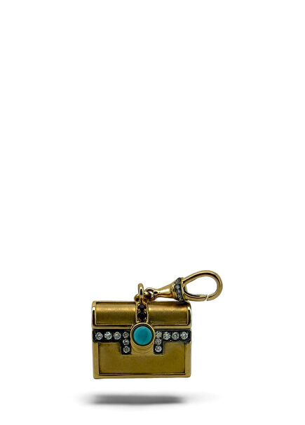 Cone Bag Women's Gold Pendant