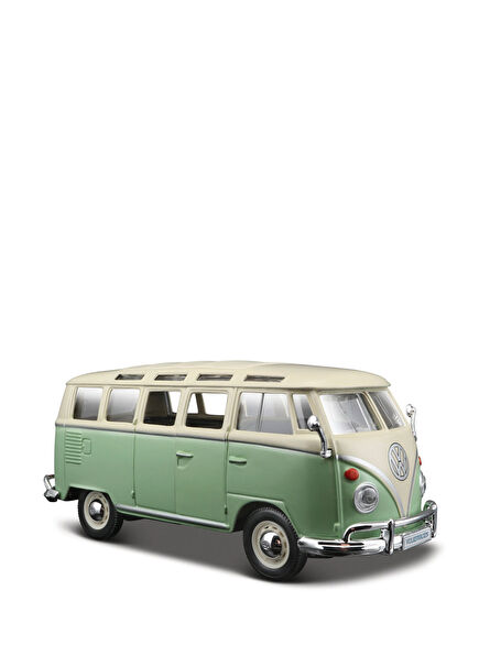 1/25 Volkswagen Van Samba Yeşil Model Araba