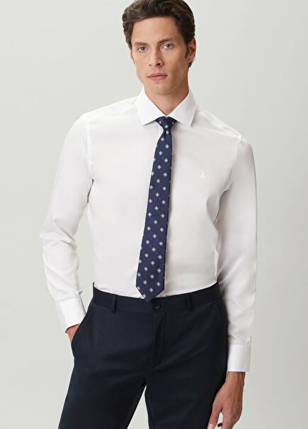 Comfort Fit White Shirt