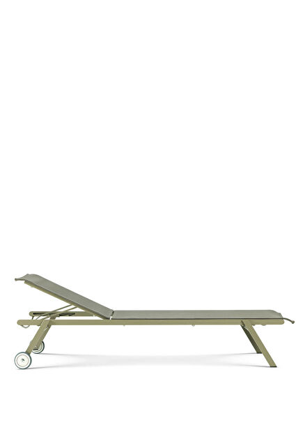 Elisir Mud Grey Sun Lounger