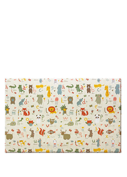 Zig Zag Alphabet Çift Taraflı Bebek Oyun Matı
