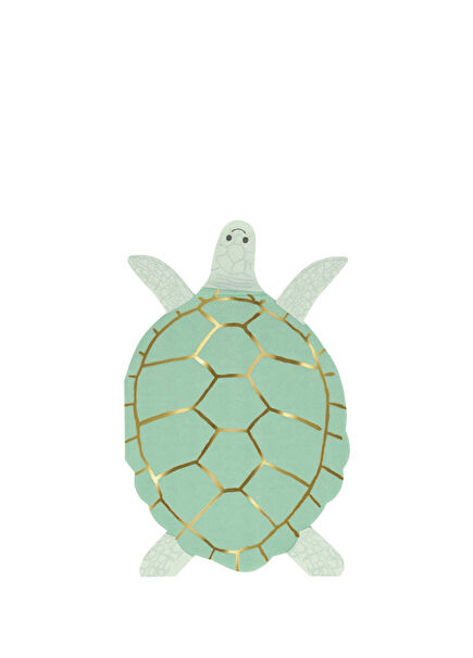 Kaplumbağa Figürlü 16'lı Peçete 